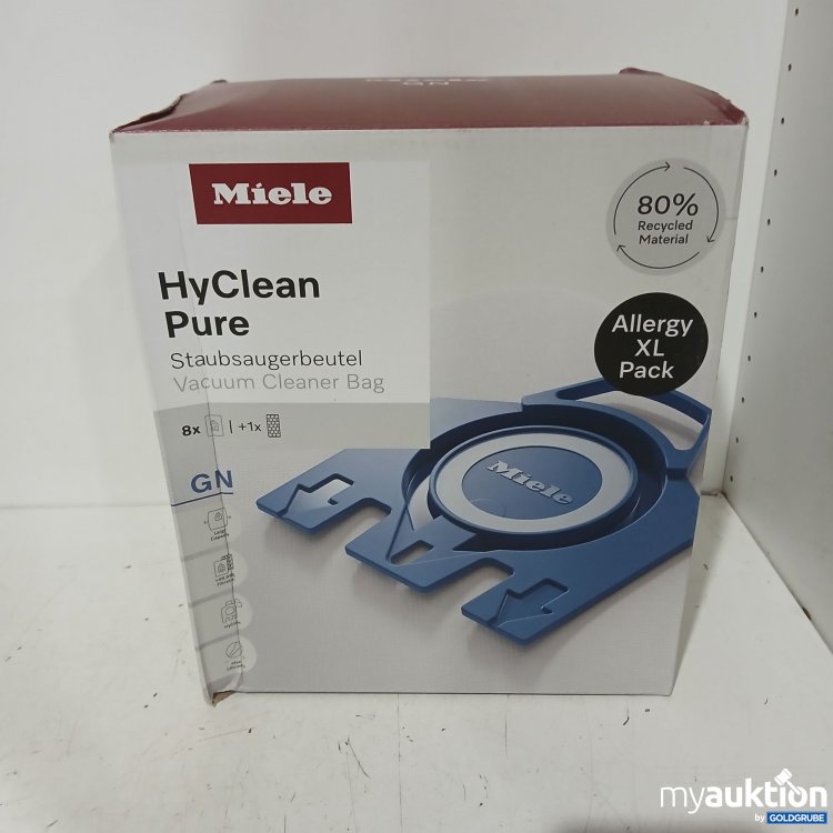Artikel Nr. 990040 Artikel Nr. 990040: Miele HyClean Pure Staubsaugerbeutel 8x