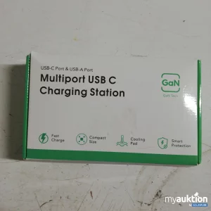 Auktion GaN Tech Multiport USB C Charging Station