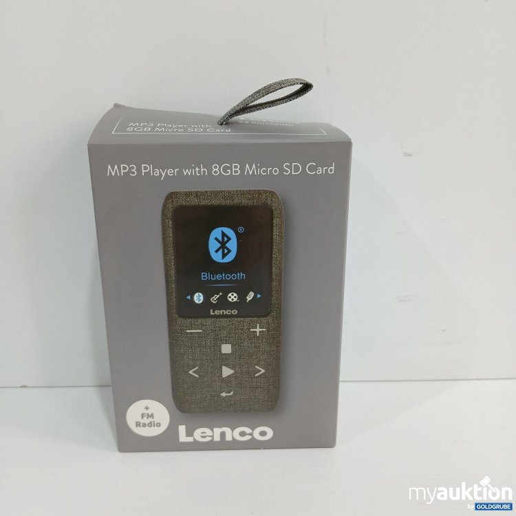Artikel Nr. 362041 Artikel Nr. 362041: Lenco MP3 Player with 8GB Micro SD Card Xemio-861GY