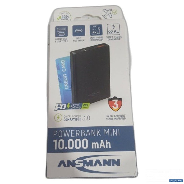 Artikel Nr. 448041: Ansmann Powerbank Mini 10.000 mAh