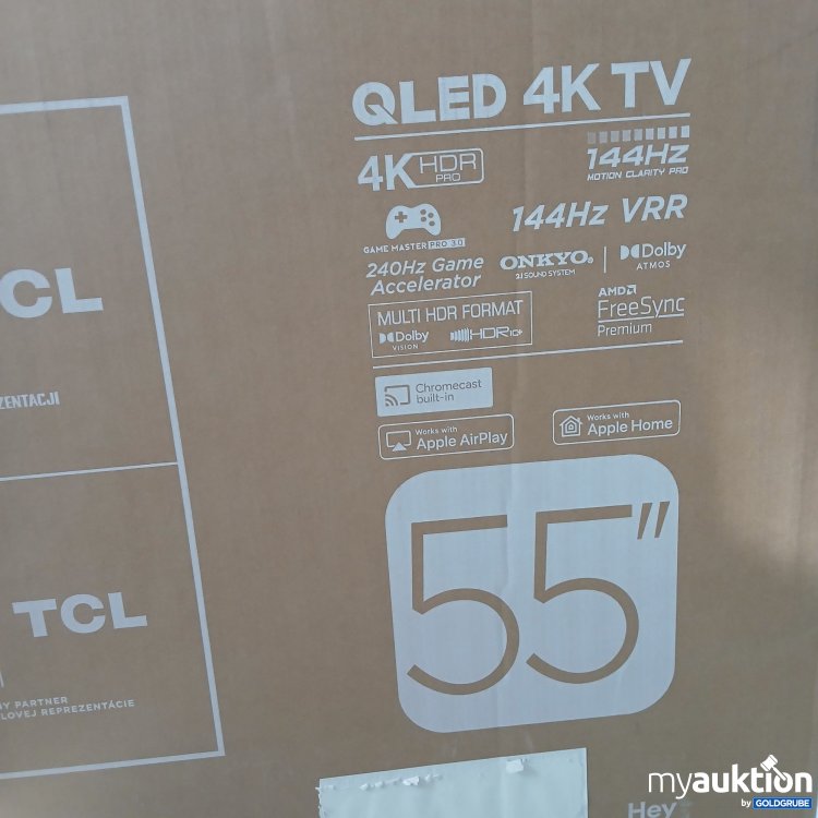 Artikel Nr. 813041 Artikel Nr. 813041: TCL Google TV QLED 4K 55" 55T8B