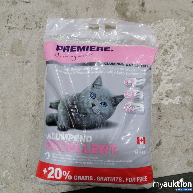 Artikel Nr. 836041 Artikel Nr. 836041: Premiere Clumping Cat Litter 14.4 kg
