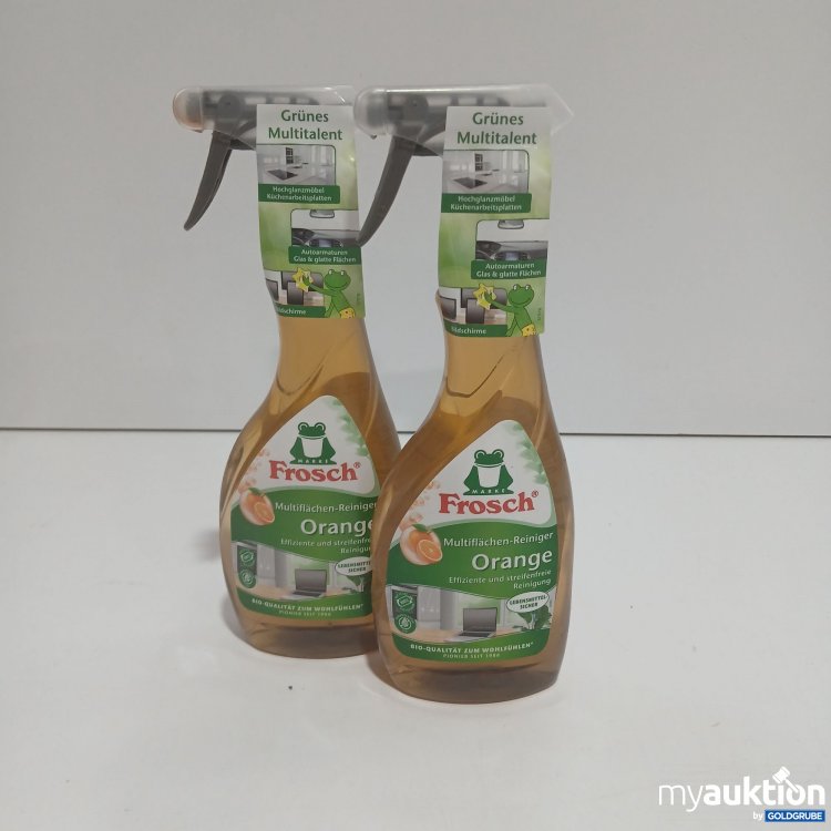Artikel Nr. 851041: Frosch Multiflächen-Reiniger Orange 2x500ml