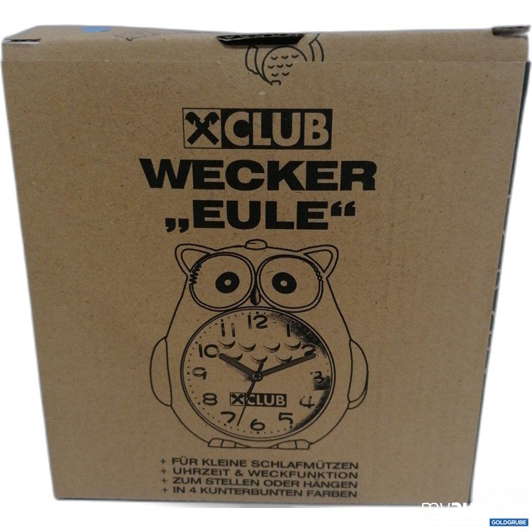 Artikel Nr. 886041 Artikel Nr. 886041: RaiffeisenClub Wecker Eule Blau