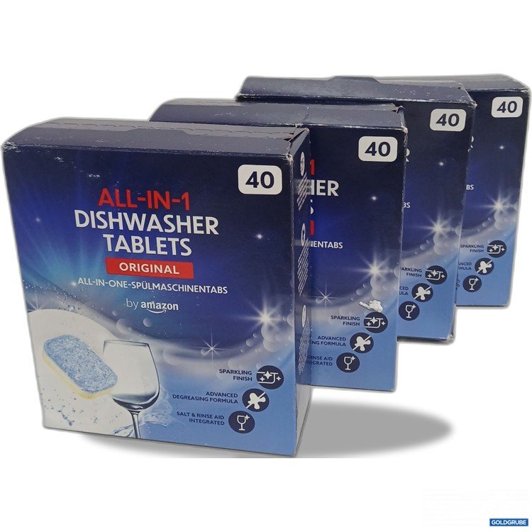 Artikel Nr. 892041: All in 1 Dishwasher Tablets  4x40stk 