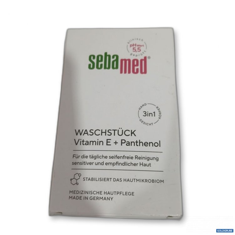 Artikel Nr. 893041: sebaMed Waschstück Vitamin E + Panthenol 3in1 150g