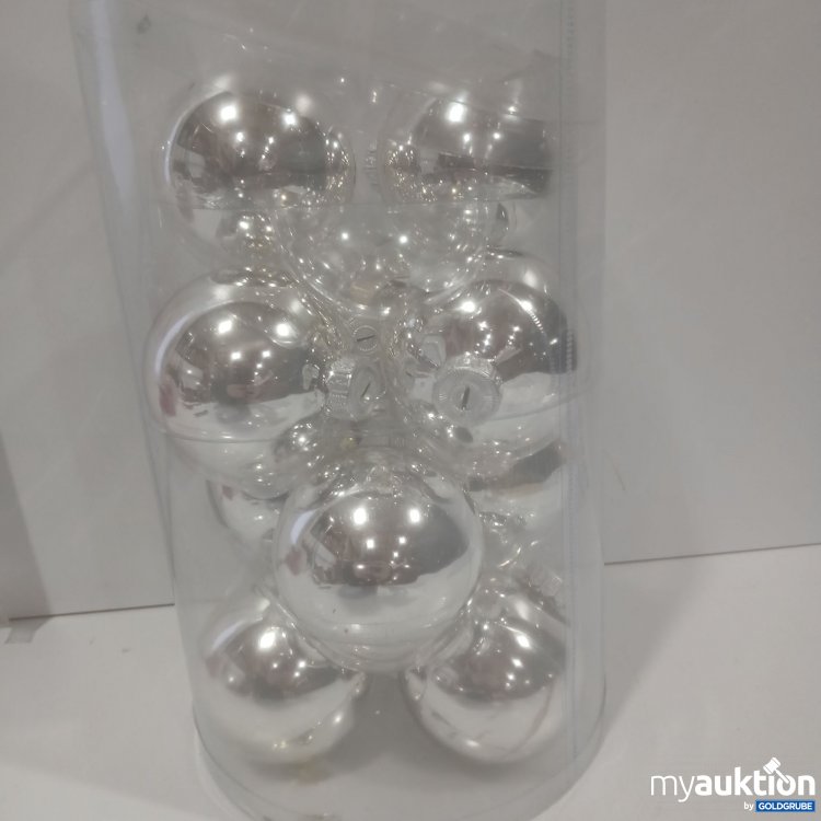 Artikel Nr. 912041 Artikel Nr. 912041: Weihnachtskugeln Silber