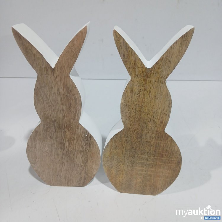 Artikel Nr. 929041: Wooden Deco Rabbit ca. 23cm 