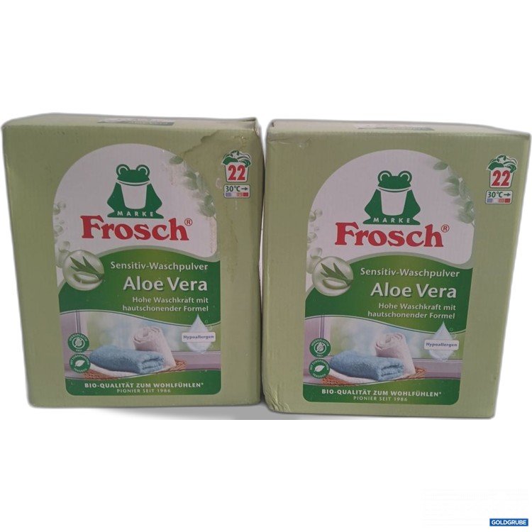 Artikel Nr. 953041: Frosch Sensitiv-Waschpulver Aloe Vera 2x1,45kg