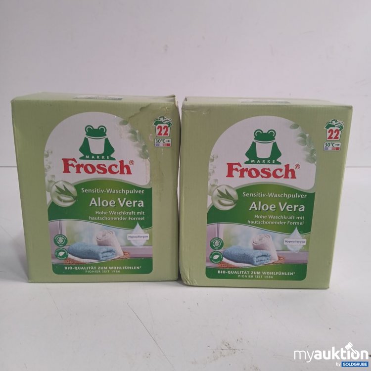 Artikel Nr. 953041: Frosch Sensitiv-Waschpulver Aloe Vera 2x1,45kg
