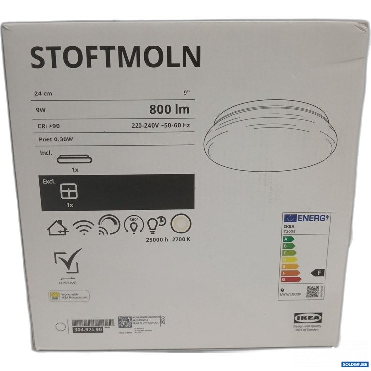Artikel Nr. 979041 Artikel Nr. 979041: Ikea Stoftmoln 24cm 304.974.90