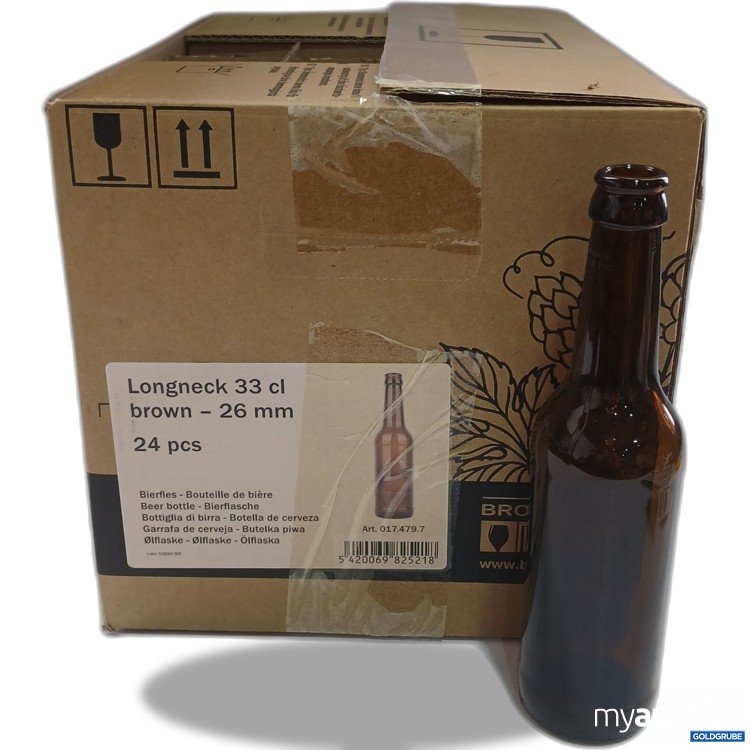 Artikel Nr. 996041 Artikel Nr. 996041: Longneck 33cl 26mm Bierflaschen 24stk