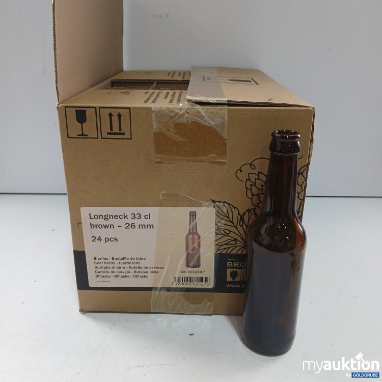 Artikel Nr. 996041 Artikel Nr. 996041: Longneck 33cl 26mm Bierflaschen 24stk