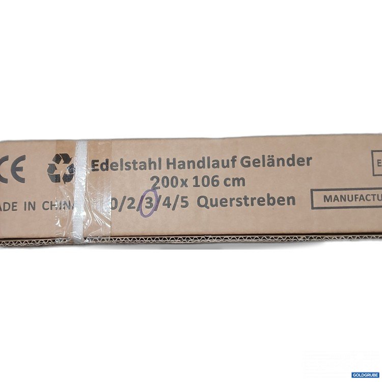 Artikel Nr. 444042: Sea&Mew  Edelstahl Handlauf Geländer 200x106cm