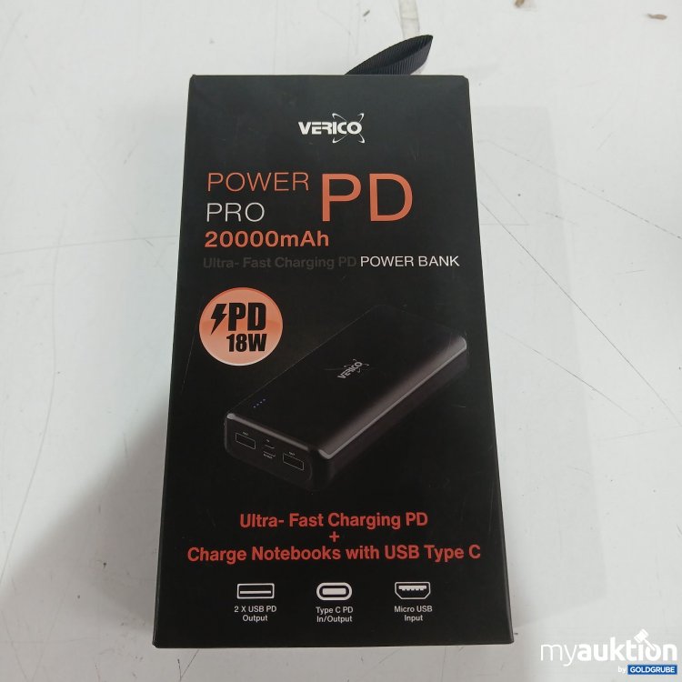Artikel Nr. 445042: Verico Power Pro PD 20000mAh Power Bank 