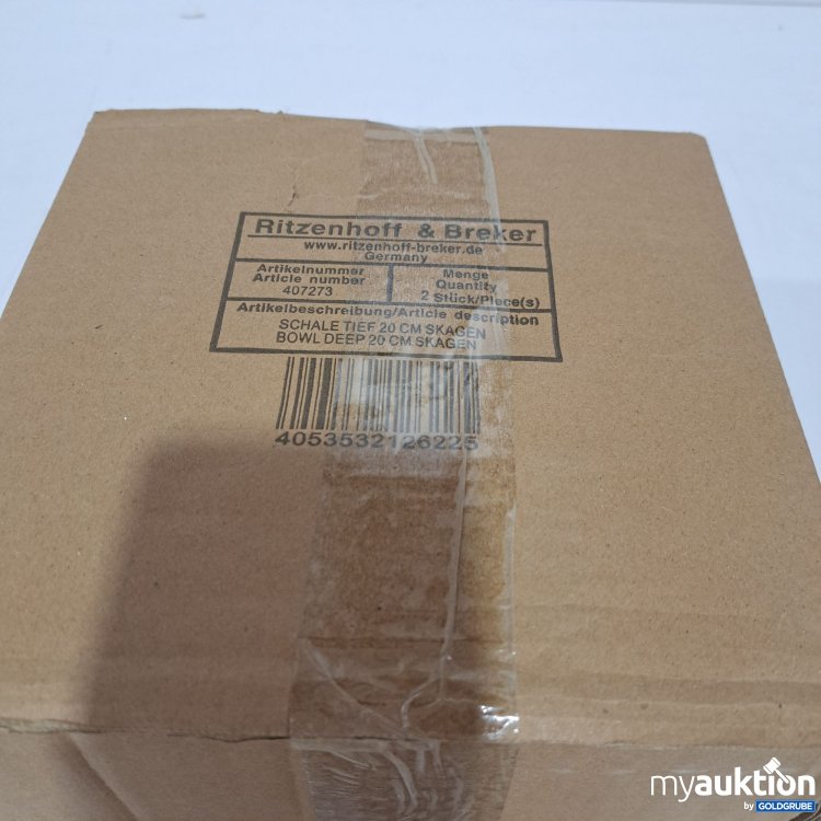 Artikel Nr. 817042 Artikel Nr. 817042: Ritzenhoff & Breker Skagen 407273, 2x Schale tief 20 cm