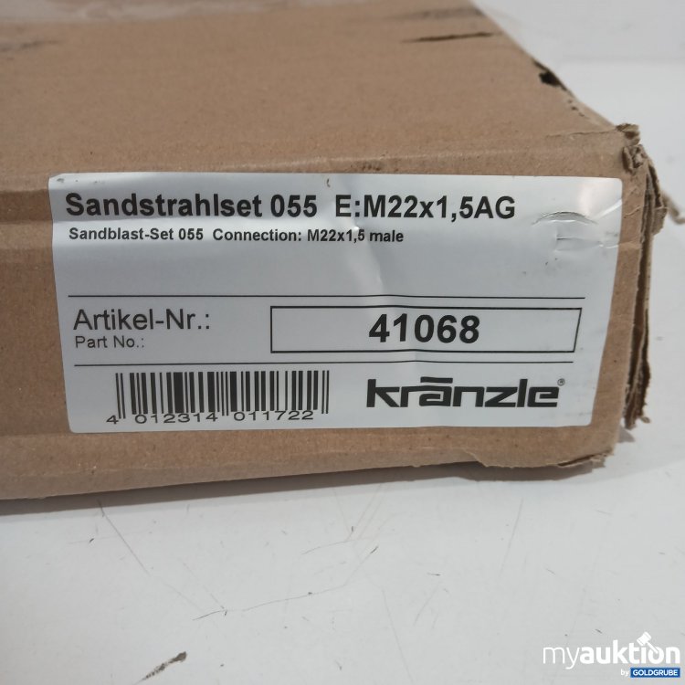 Artikel Nr. 888042 Artikel Nr. 888042: Kränzle Sandstrahlset 055 M22x1,5AG