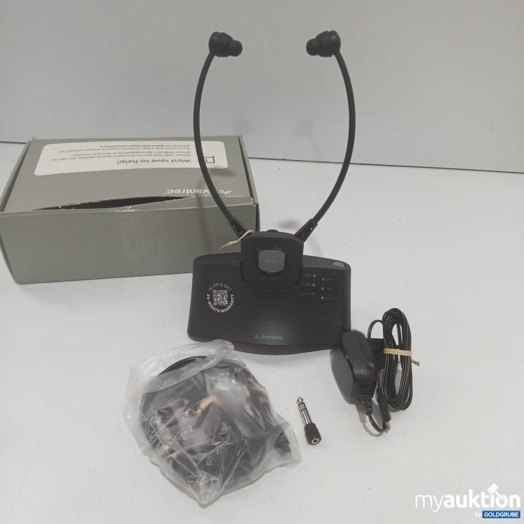 Artikel Nr. 911042 Artikel Nr. 911042: Avantree Digitale Kabellose Kopfhörer für Fernseher mit HF-Sender