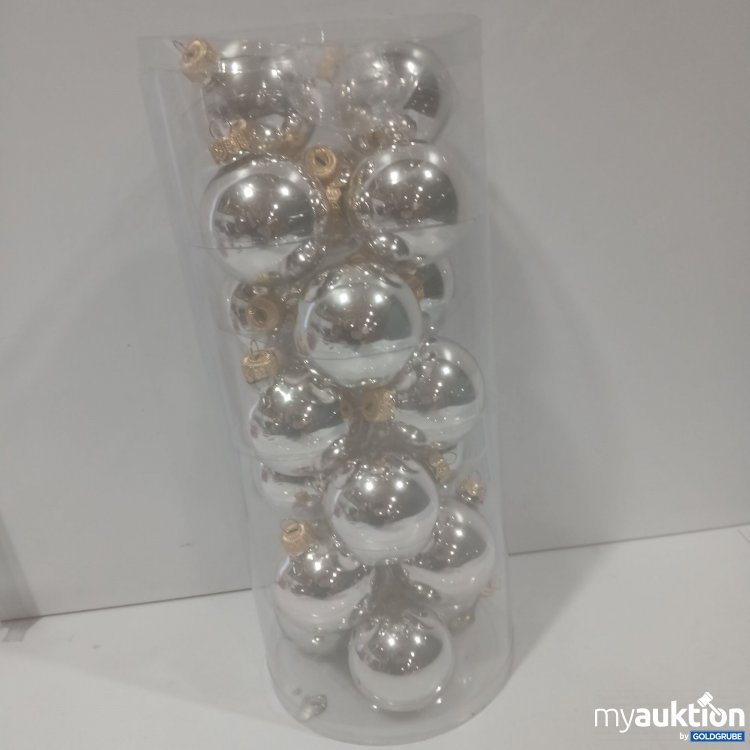 Artikel Nr. 912042 Artikel Nr. 912042: Weihnachtskugeln silber