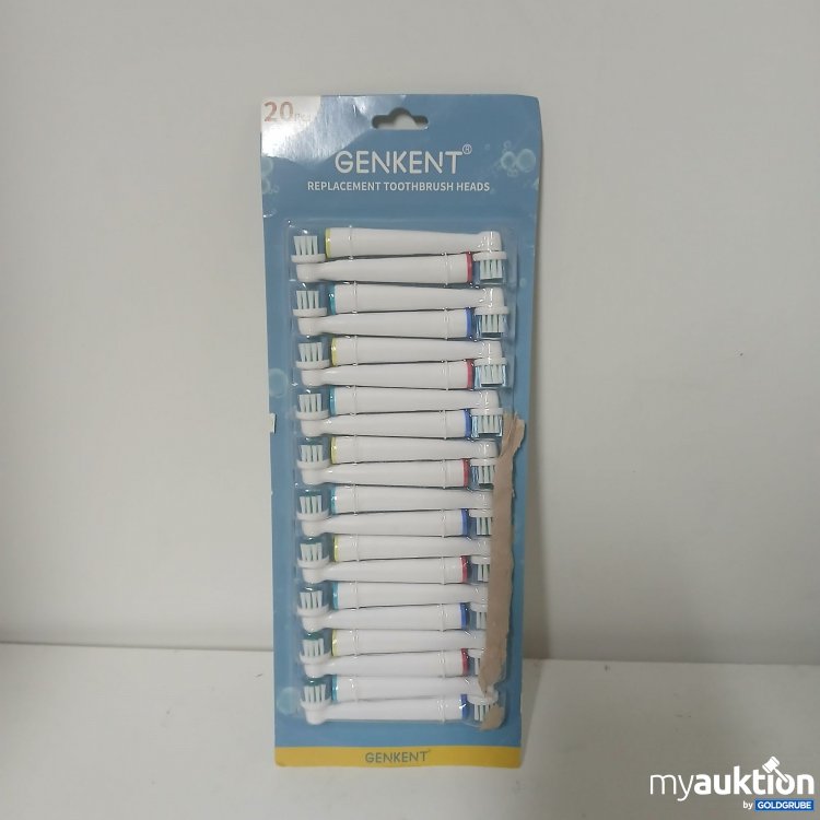 Artikel Nr. 913042: Genkent Replacement Toothbrush Heads 20Pcs.