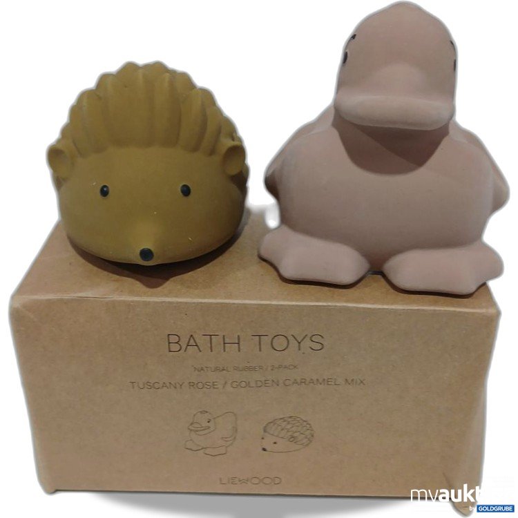 Artikel Nr. 920042: Liebswood Bath Toys Set Igel und Ente