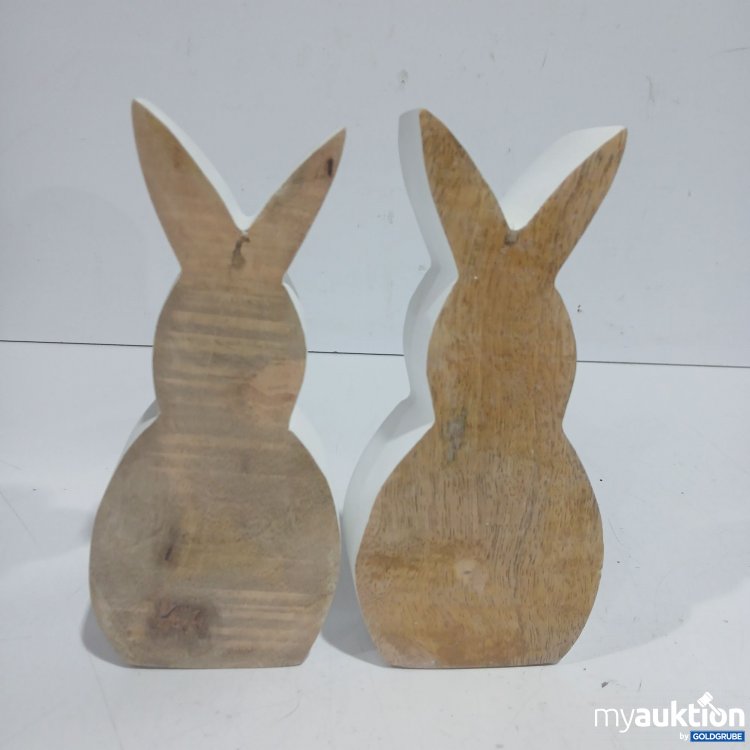 Artikel Nr. 929042: Wooden Deco Rabbit ca. 17cm 