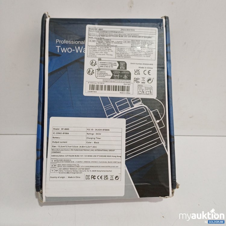 Artikel Nr. 961042: Professional Two-Way Radio BF-8885 