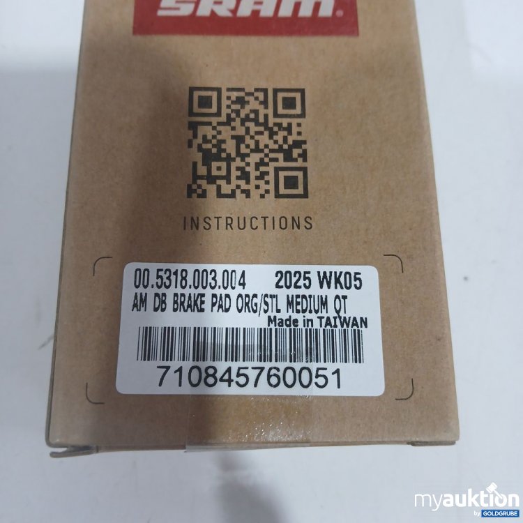 Artikel Nr. 964042: SRAM Bremsbeläge DB Organic Medium QT