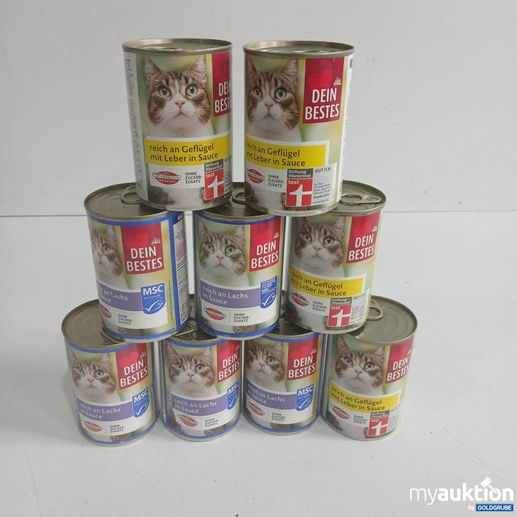 Artikel Nr. 970042: Diverse Dein Bestes Katzenfutter 9x415g 