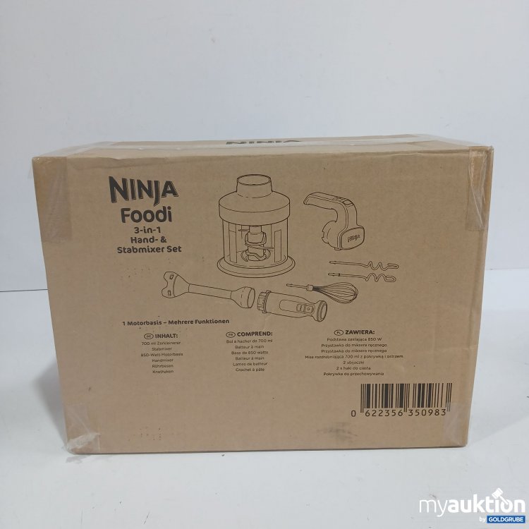 Artikel Nr. 974042 Artikel Nr. 974042: Ninja Foodie 3in1 Hand & Stabmixer Set