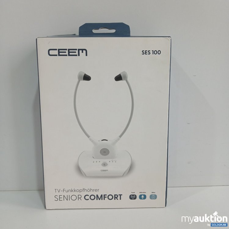 Artikel Nr. 362043 Artikel Nr. 362043: CEEM TV-Funkkopfhörer Senior Comfort SES100