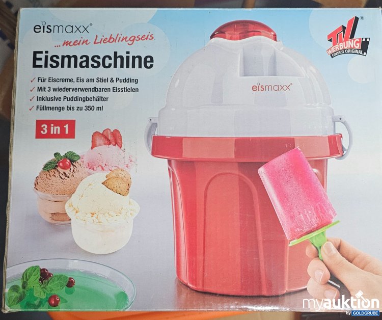 Artikel Nr. 397043: Eismaxx Eismaschine 3in1