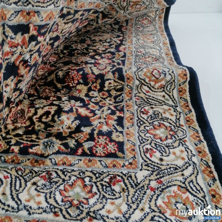 Artikel Nr. 439043 Artikel Nr. 439043: Merino Teppich blau 80x190 cm Kashmir