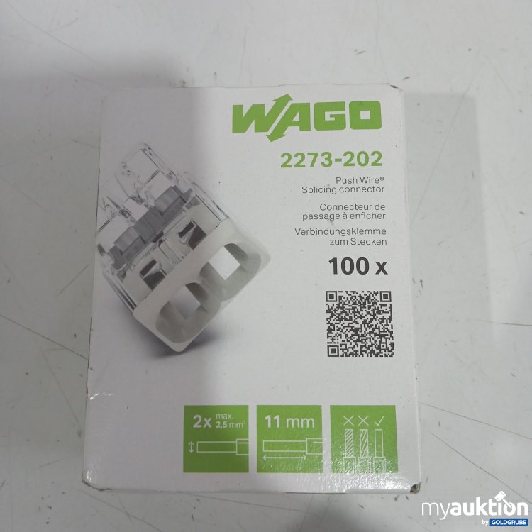 Artikel Nr. 448043: WAGO Verbindungs Klemme 2273-202 100x