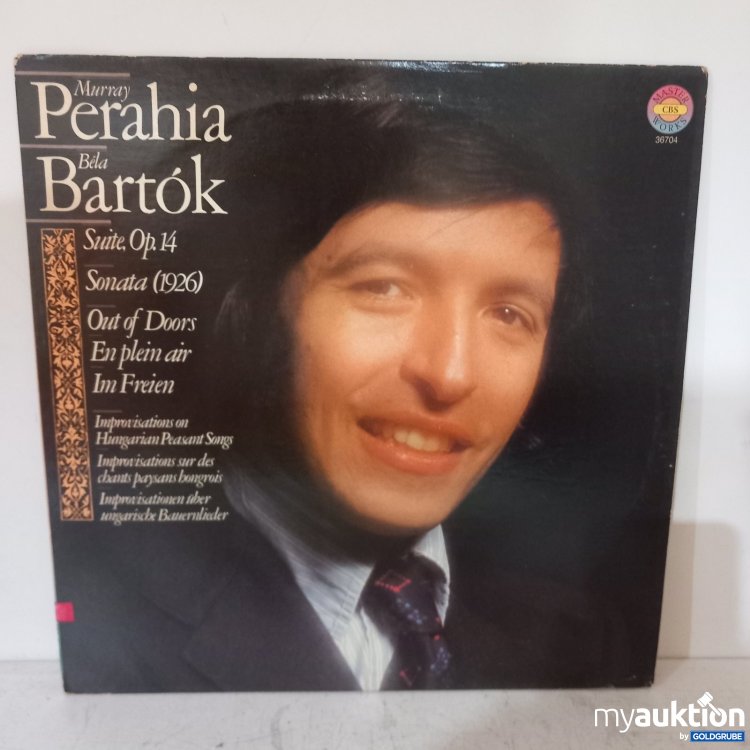 Artikel Nr. 470043: Murray Perahia Bartók Suite Op. 14 Schallplatte