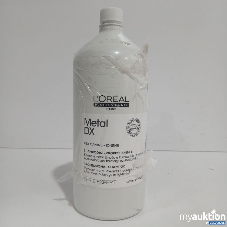 Artikel Nr. 519043 Artikel Nr. 519043: Loreal Professional Paris Metal DX Glicoamine + Ionene Shampooing 1500ml