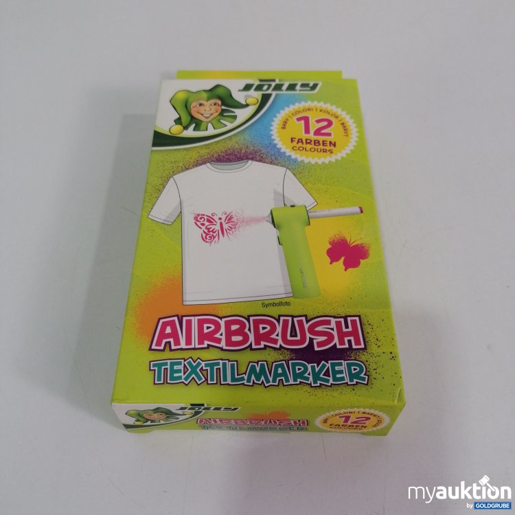 Artikel Nr. 804043 Artikel Nr. 804043: Jolly Airbrush Textilmarker 12 Farben