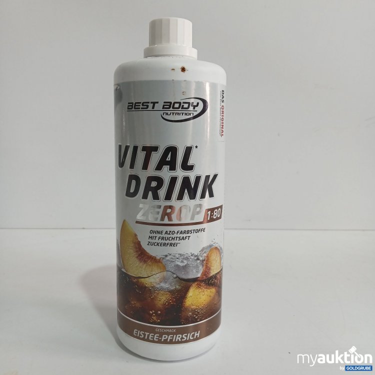 Artikel Nr. 816043 Artikel Nr. 816043: Best Body Vital Drink Zero 1:80 Eistee Pfirsich 1000ml