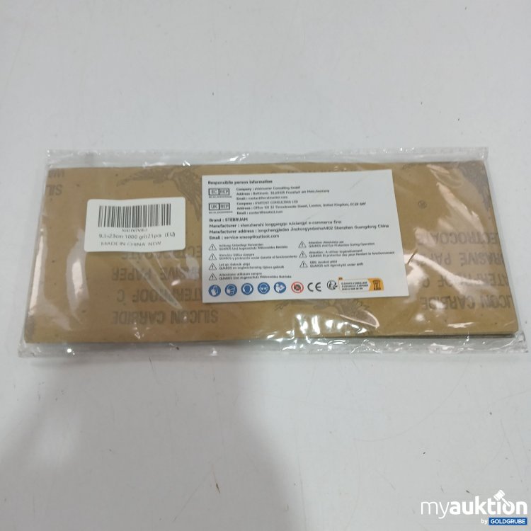 Artikel Nr. 874043: STEBRUAM Profi Schleifpapier Set 21 Stück 23x9cm