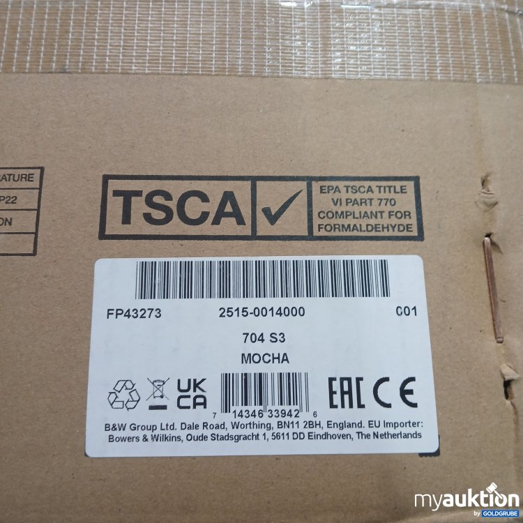 Artikel Nr. 876043 Artikel Nr. 876043: Bowers&Wilkins 3-way floorstanding loudspeaker System 704S3