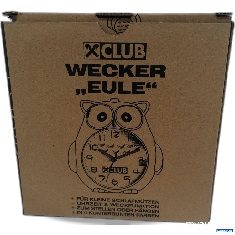 Artikel Nr. 886043 Artikel Nr. 886043: RaiffeisenClub Wecker Eule Silber