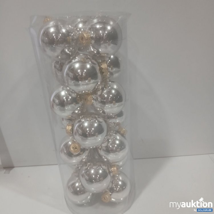 Artikel Nr. 912043 Artikel Nr. 912043: Weihnachtskugeln Silber