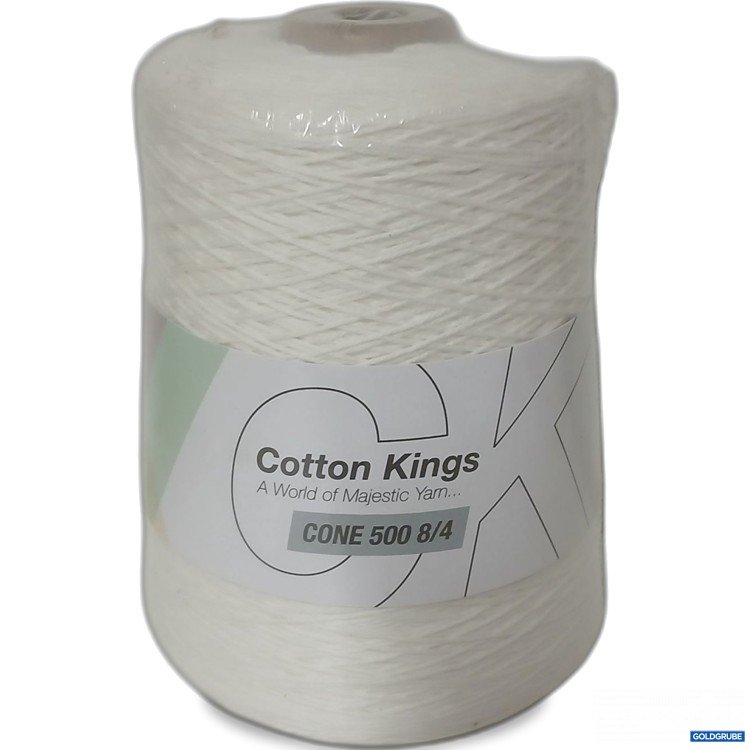 Artikel Nr. 913043: Cotton Kings Wolle Cone 500 8/4 500g