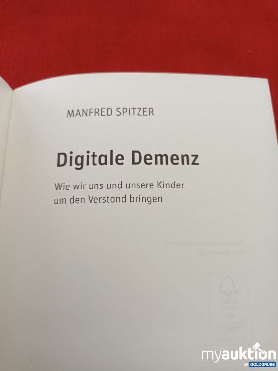 Artikel Nr. 923043 Artikel Nr. 923043: Digitale Demenz
