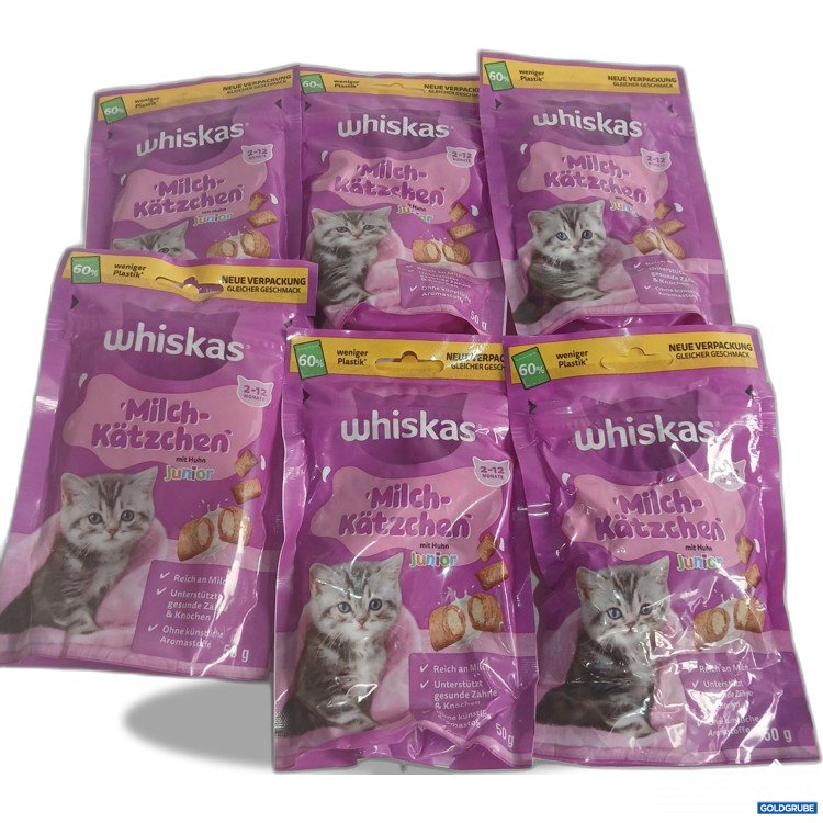 Artikel Nr. 970043: Whiskas Milch Kätzchen mit Huhn Junior je 50g 