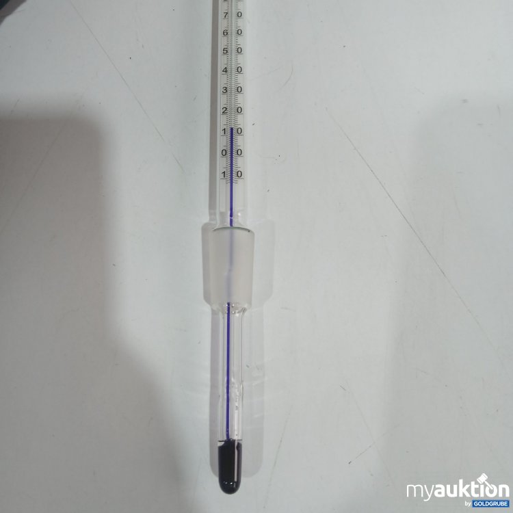 Artikel Nr. 443044: Thermometer aus Glas Eintauch/Immersion 52mm 