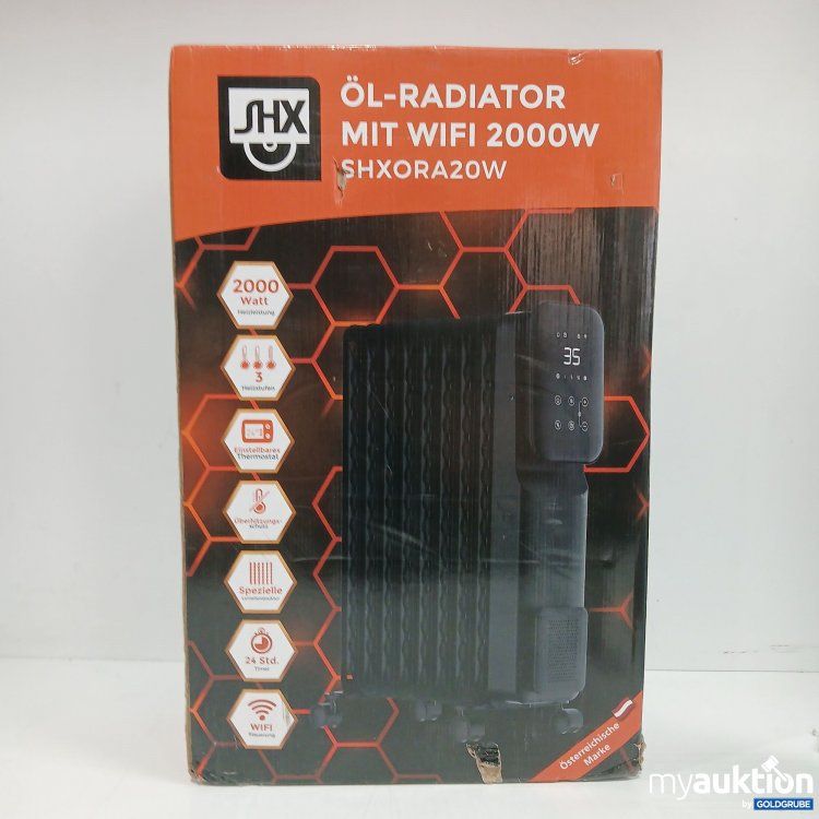 Artikel Nr. 445044: SHX Öl-Radiator mit Wifi 2000w SHXORA20W
