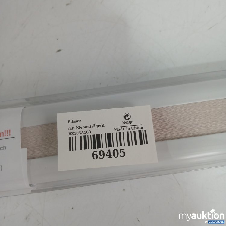Artikel Nr. 447044 Artikel Nr. 447044: Plissee mit Klemmträgern beige BZ105A160