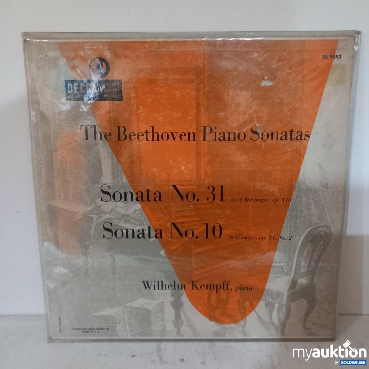 Artikel Nr. 470044 Artikel Nr. 470044: Decca The Beethoven Piano Sonatas LP DL 9592