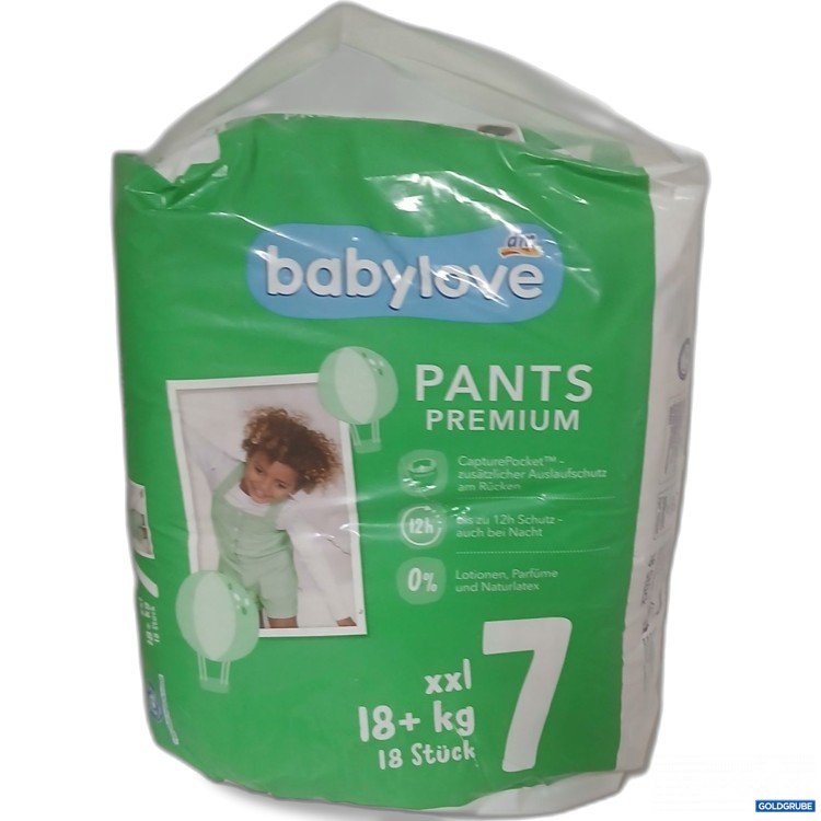 Artikel Nr. 913044: Babylove Pants Premium 7xxl(18+kg) 18 Stück 